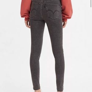 Levi’s mile high skinny jeans raw hem